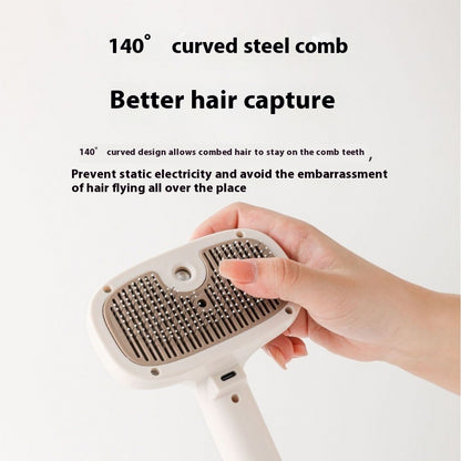 Spray Hair Brush - One-Click Mist Detangling Comb - Image 3